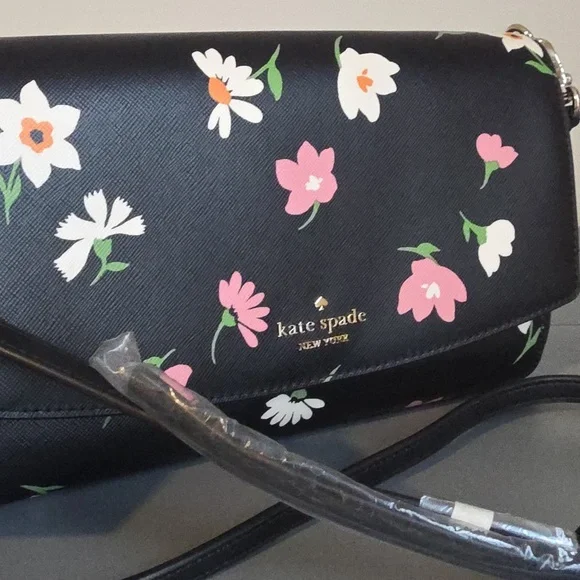 KATE SPADE NEW YORK NWT Floral Waltz Laurel Way Crossbody/Shoulder Bag - Picture 6 of 14